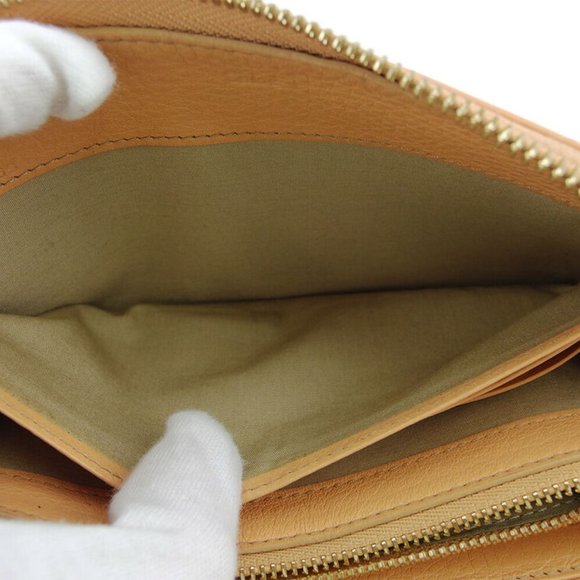 Chloe wallet Lily orange leather Authentic used - Picture 6 of 8